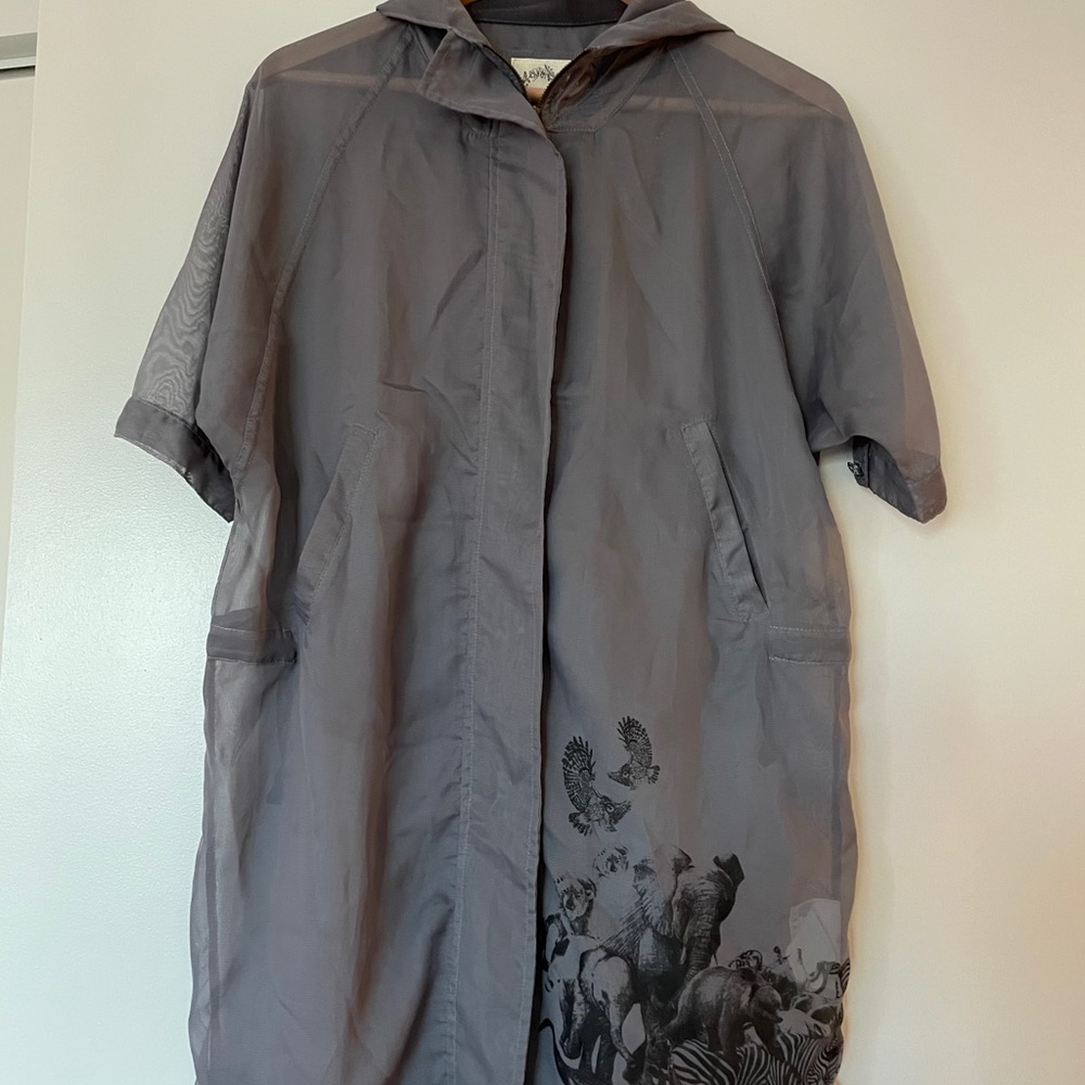 Mesh layering hoodie from Salad